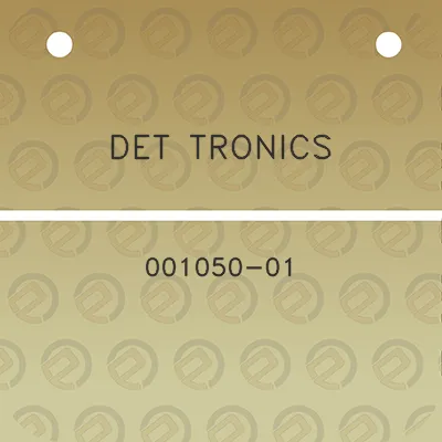 det-tronics-001050-01