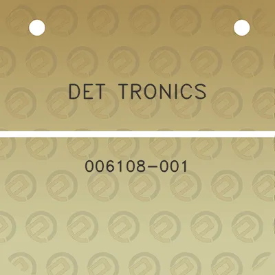 det-tronics-006108-001