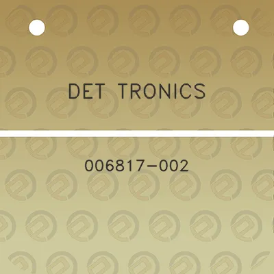 det-tronics-006817-002