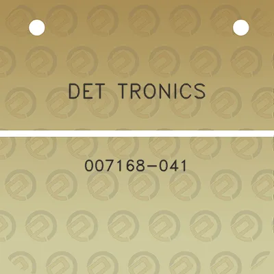 det-tronics-007168-041