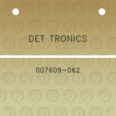 det-tronics-007609-062