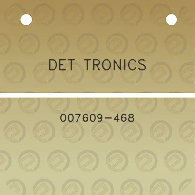 det-tronics-007609-468