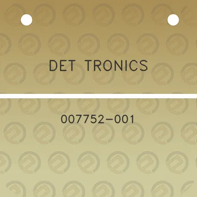 det-tronics-007752-001