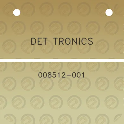 det-tronics-008512-001