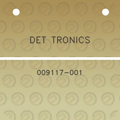 det-tronics-009117-001