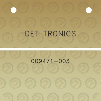 det-tronics-009471-003