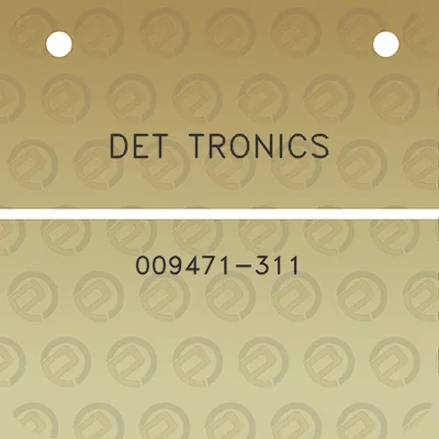 det-tronics-009471-311