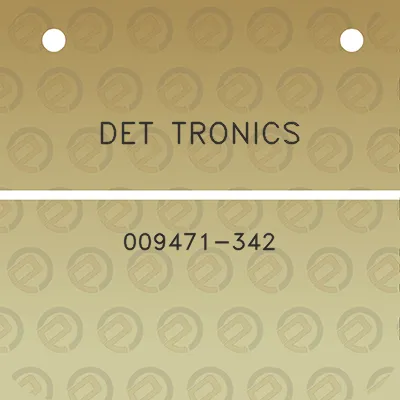 det-tronics-009471-342