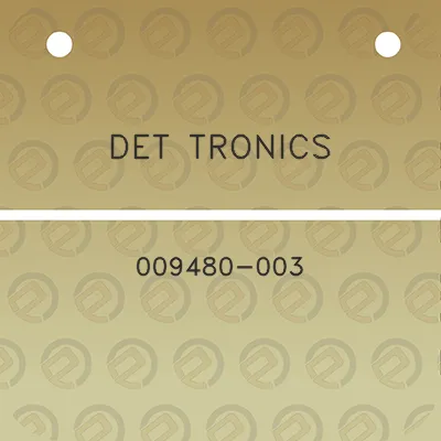 det-tronics-009480-003