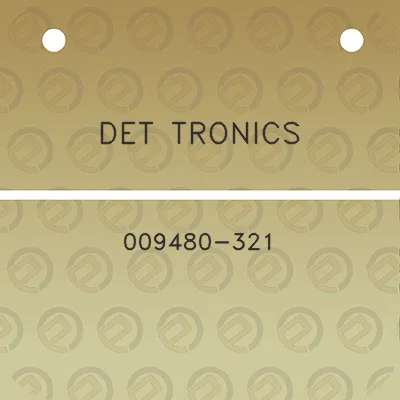 det-tronics-009480-321