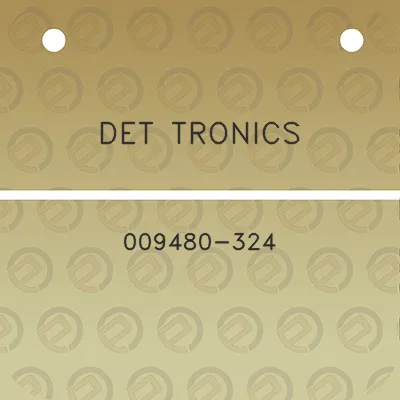 det-tronics-009480-324