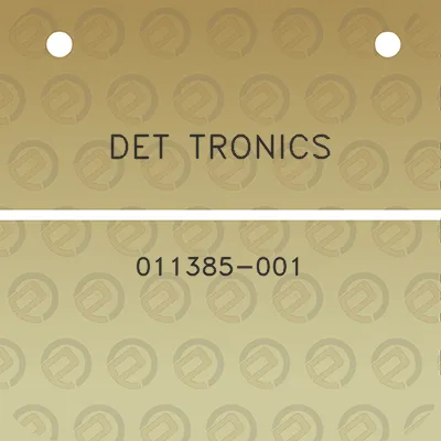 det-tronics-011385-001