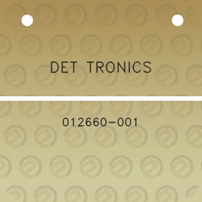 det-tronics-012660-001