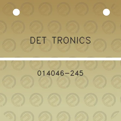 det-tronics-014046-245