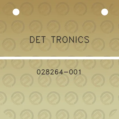 det-tronics-028264-001