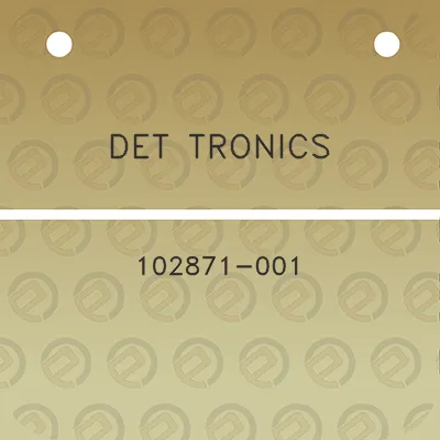 det-tronics-102871-001