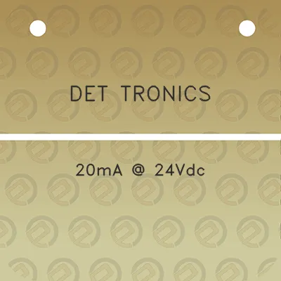 det-tronics-20ma-24vdc