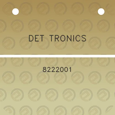 det-tronics-8222001