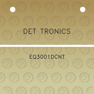 det-tronics-eq3001dcnt