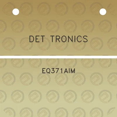 det-tronics-eq371aim