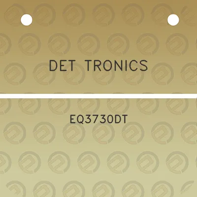 det-tronics-eq3730dt