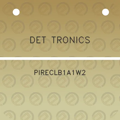 det-tronics-pireclb1a1w2