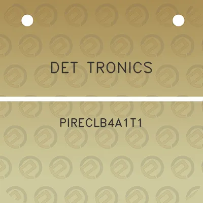 det-tronics-pireclb4a1t1