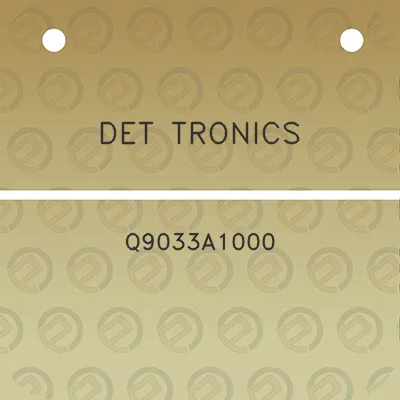 det-tronics-q9033a1000