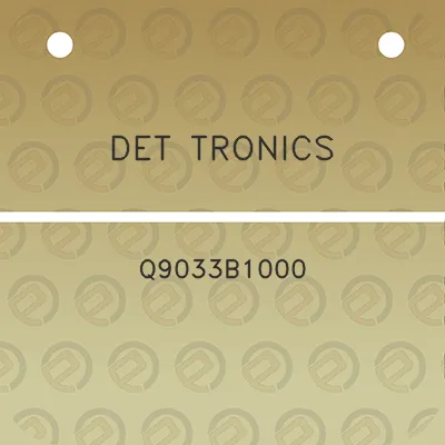 det-tronics-q9033b1000