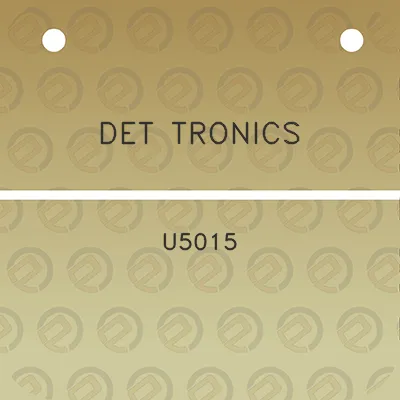 det-tronics-u5015