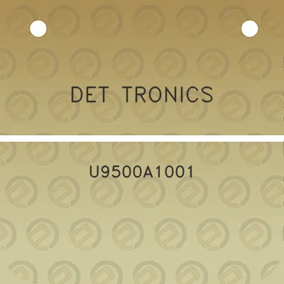 det-tronics-u9500a1001