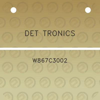 det-tronics-w867c3002