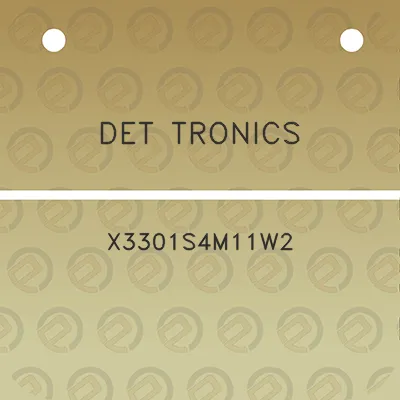 det-tronics-x3301s4m11w2