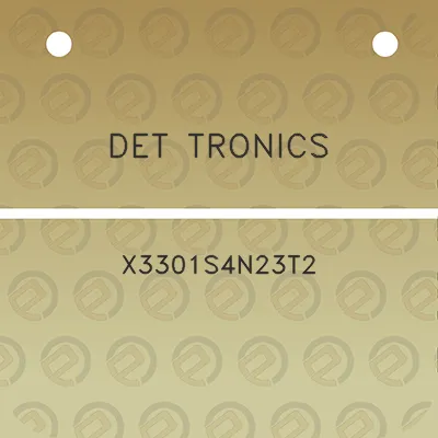 det-tronics-x3301s4n23t2