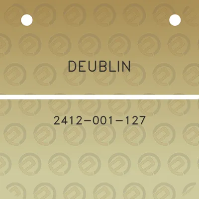 deublin-2412-001-127