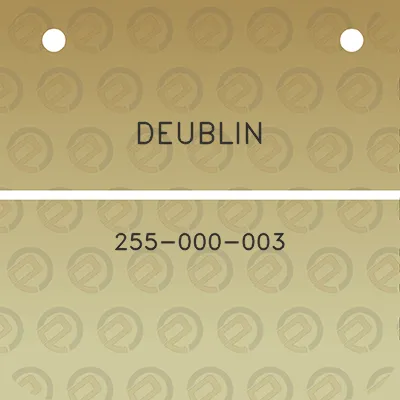 deublin-255-000-003