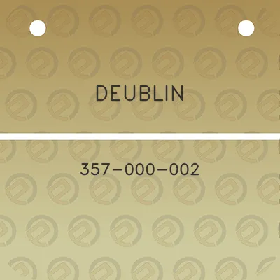 deublin-357-000-002