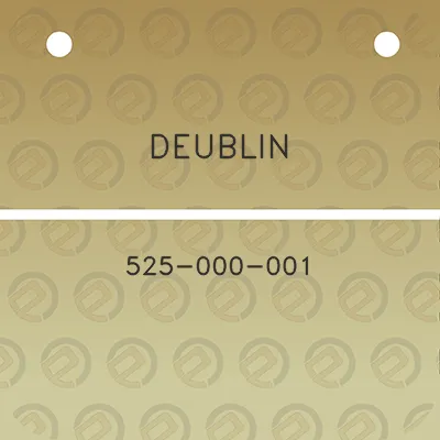 deublin-525-000-001