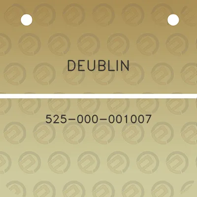 deublin-525-000-001007