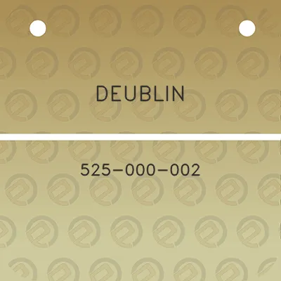 deublin-525-000-002