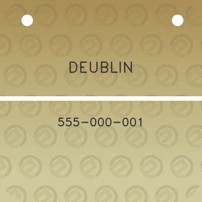 deublin-555-000-001