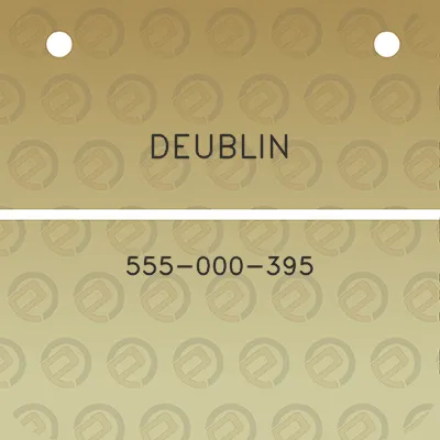 deublin-555-000-395