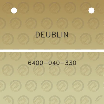 deublin-6400-040-330