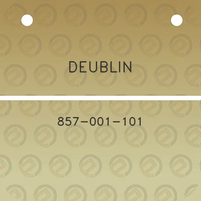 deublin-857-001-101