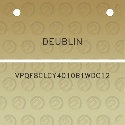 deublin-vpqf8clcy4010b1wdc12