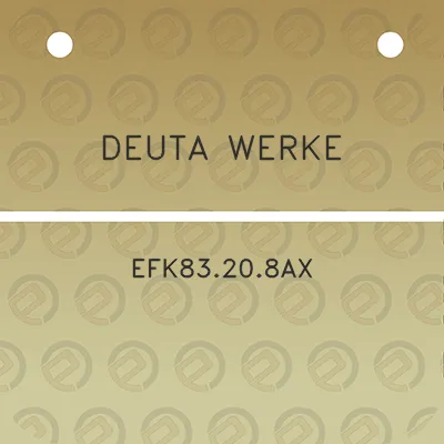 deuta-werke-efk83208ax