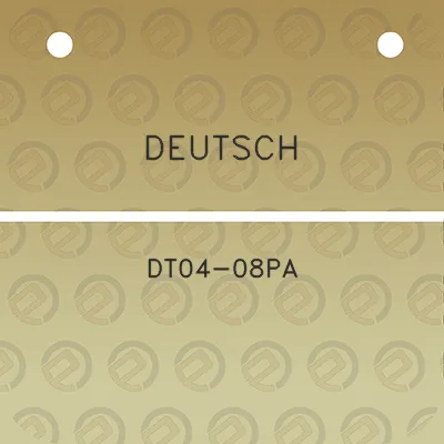 deutsch-dt04-08pa