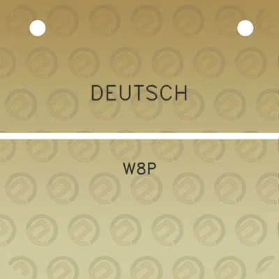 deutsch-w8p