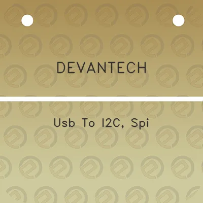 devantech-usb-to-i2c-spi