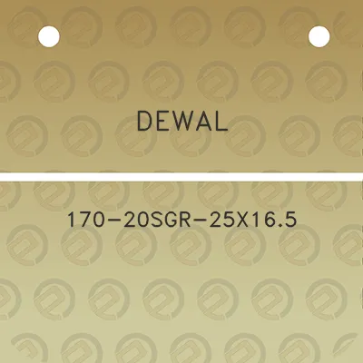 dewal-170-20sgr-25x165